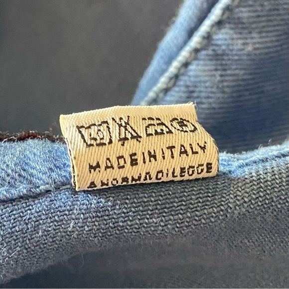 At Your Own Risk Vintage Fold Down Overall Pants - Picture 11 of 11